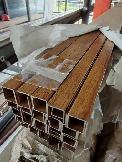 Fachada de aluminio ALUCOM — trabajo ejecutado (foto 61)
