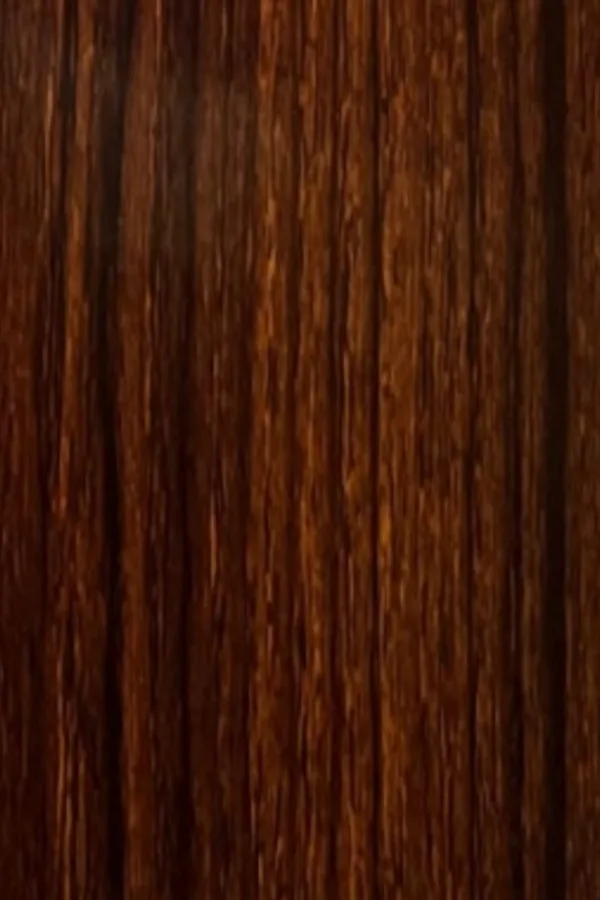 Perfil de aluminio color madera Caoba